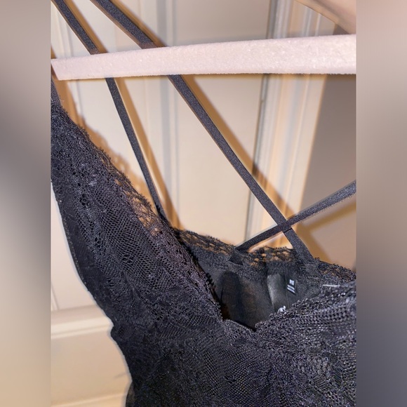 Garage Black Lace Handkerchief Cami Top | SIZE: S - Picture 7 of 8